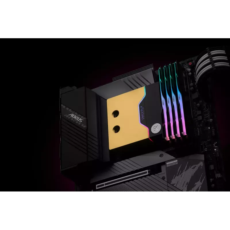 Blok wodny EK Water Blocks Mosiądz Miedź Czarny Złoty