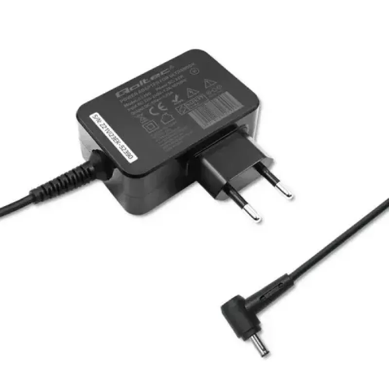 Ładowarka Qoltec 52408 wewnętrzna AC laptop 19V 2,1A czarna