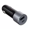 Ładowarka samochodowa Satechi ST-TCPDCCM 72W dwuportowa USB Power Delivery szybkie ładowanie
