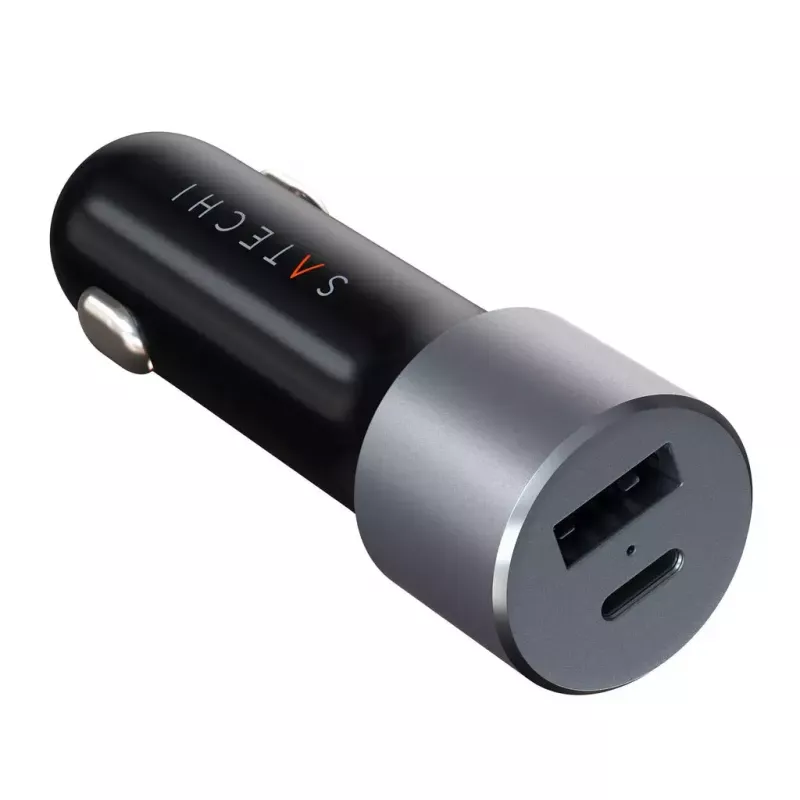 Ładowarka samochodowa Satechi ST-TCPDCCM 72W dwuportowa USB Power Delivery szybkie ładowanie
