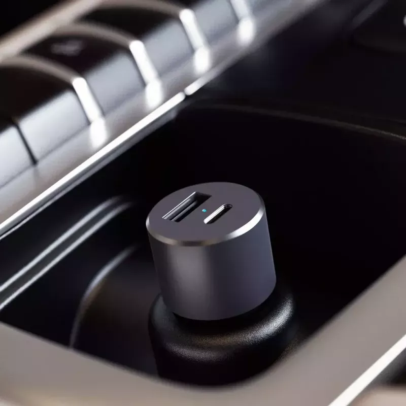Ładowarka samochodowa Satechi ST-TCPDCCM 72W dwuportowa USB Power Delivery szybkie ładowanie