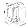 Techly ICA-CS 62 uchwyt CPU montowany pod biurkiem Czarny