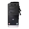Techly ICA-CS 62 uchwyt CPU montowany pod biurkiem Czarny