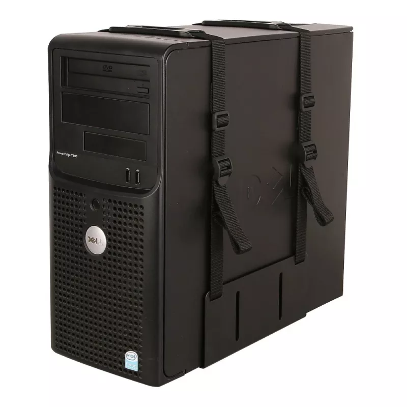 Techly ICA-CS 62 uchwyt CPU montowany pod biurkiem Czarny