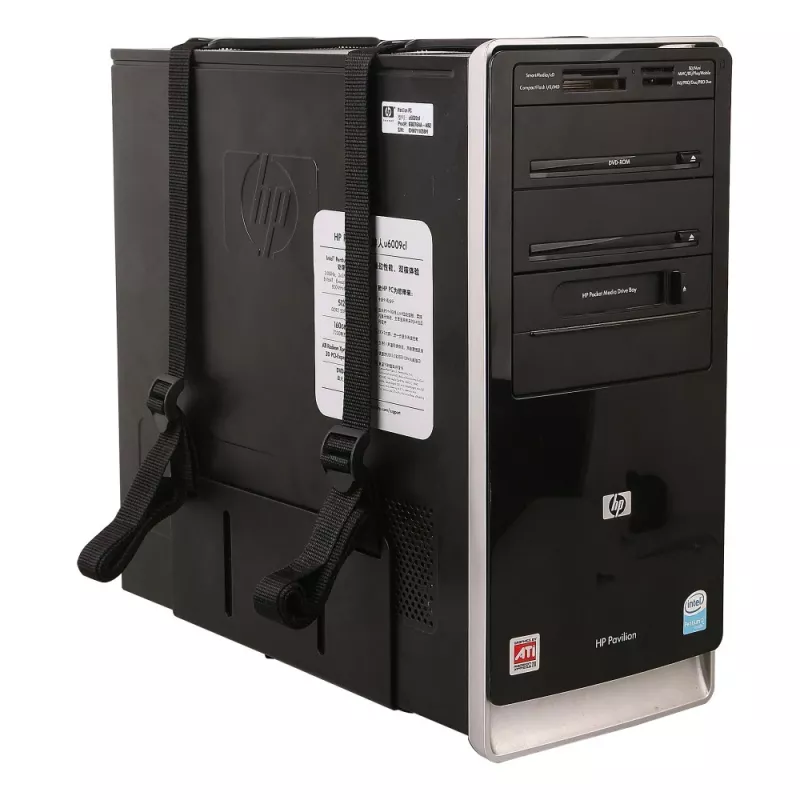 Techly ICA-CS 62 uchwyt CPU montowany pod biurkiem Czarny