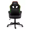 Fotel gamingowy huzaro Force 2.5 RGB Mesh — przewiewna siatka, podświetlenie RGB, regulowana wysokość, odchylany, udźwig 130 kg