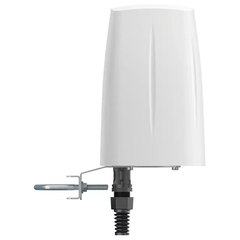 Antena sieciowa dookólna QuWireless QuSpot AX10S, 2,4–2,5 / 4,7–6 GHz, maks. 7 dBi, PoE/LAN, polaryzacja pionowa