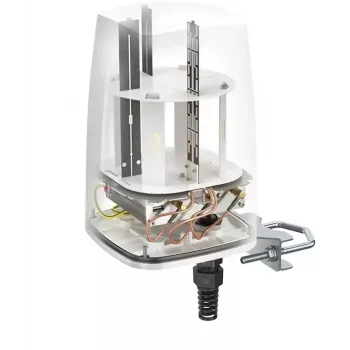 Antena sieciowa dookólna QuWireless QuSpot AX10S, 2,4–2,5 / 4,7–6 GHz, maks. 7 dBi, PoE/LAN, polaryzacja pionowa