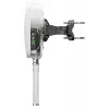 Kierunkowa antena sieciowa QuWireless QuMax PoE/LAN, wielopasmowa 0,694–2,7 GHz i 2,4–2,5 GHz, maks. zysk 6 dBi, polaryzacja pionowa