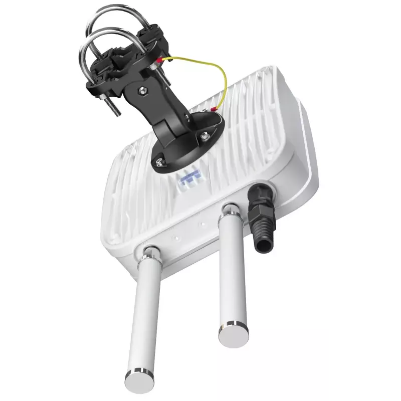 Kierunkowa antena sieciowa QuWireless QuMax PoE/LAN, wielopasmowa 0,694–2,7 GHz i 2,4–2,5 GHz, maks. zysk 6 dBi, polaryzacja pionowa