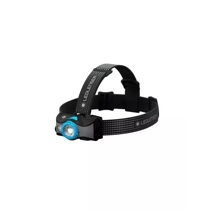 Headlamp Ledlenser MH7 Czarny niebieski — rechargeable LED headlamp, 400 lumens, built-in battery