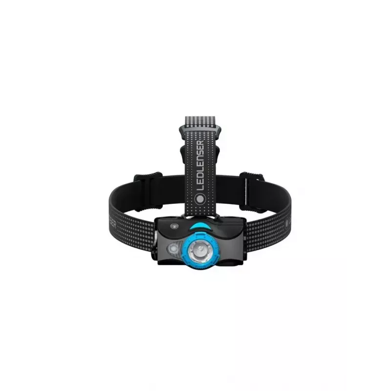 Headlamp Ledlenser MH7 Czarny niebieski — rechargeable LED headlamp, 400 lumens, built-in battery