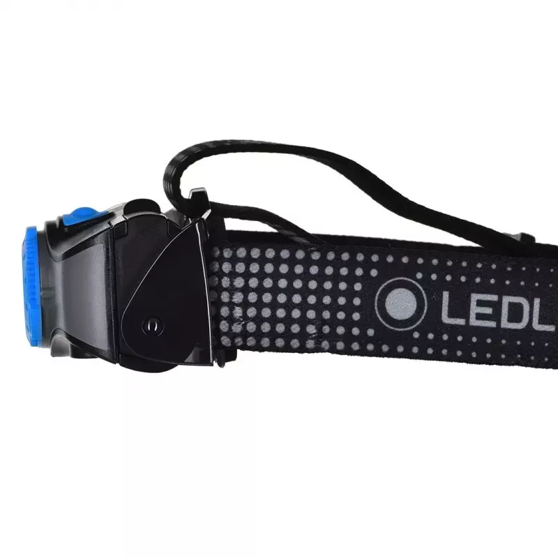 Headlamp Ledlenser MH7 Czarny niebieski — rechargeable LED headlamp, 400 lumens, built-in battery