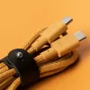 Kabel USB-C do USB-C native union Belt kabel 1.2 m Żółty
