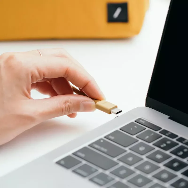 Kabel USB-C do USB-C native union Belt kabel 1.2 m Żółty