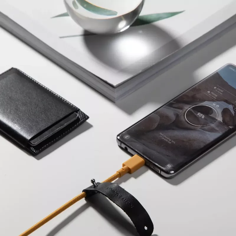 Kabel USB-C do USB-C native union Belt kabel 1.2 m Żółty