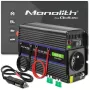 Przetwornica napięcia QOLTEC Monolith 600 MS Wave 12 V na 230 V 600 W, fala czysta/modyfikowana według specyfikacji