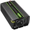 Przetwornica napięcia QOLTEC Monolith 600 W — 12 V na 230 V, USB PD 18 W, samochodowa/wewnętrzna, czarna