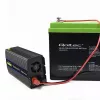 Przetwornica napięcia QOLTEC Monolith 600 W — 12 V na 230 V, USB PD 18 W, samochodowa/wewnętrzna, czarna