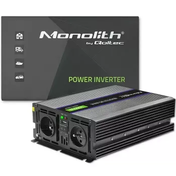 Przetwornica napięcia QOLTEC Monolith 4000 MS Wave 12V na 230V 2000/4000W z USB