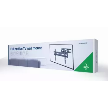 Gembird WM-80ST-03 uchwyt ścienny do telewizora, uchylny i obrotowy, 37-80 cali, 40 kg, czarny