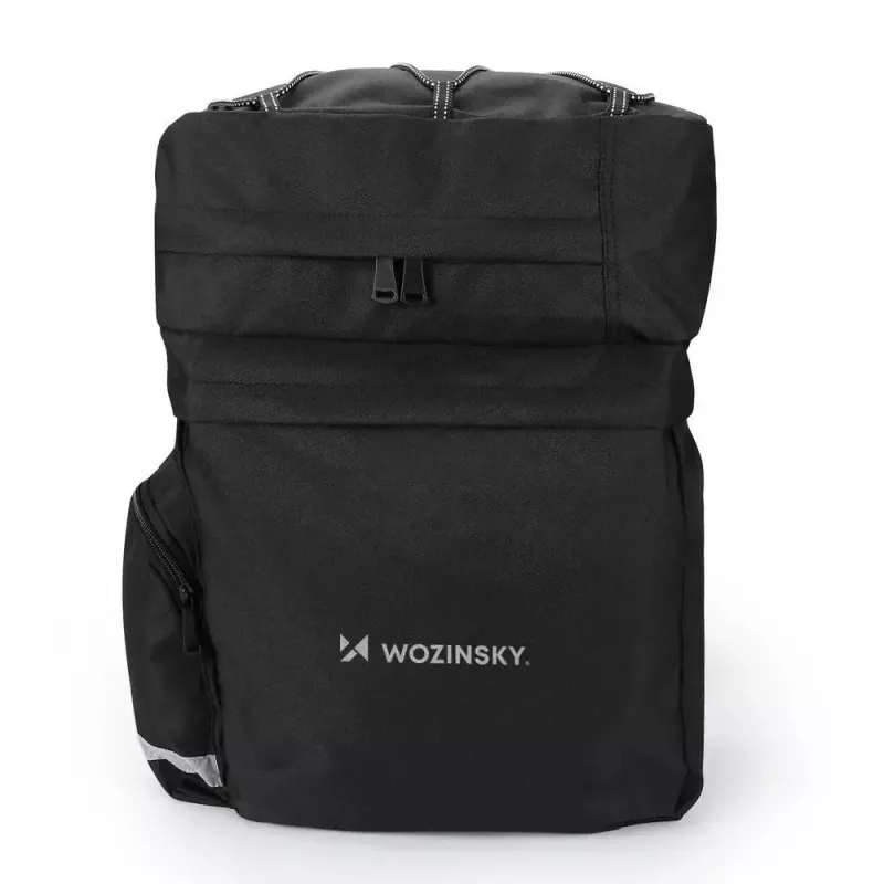 Torba rowerowa Wozinsky WBB13BK 60L czarna uniwersalna – torba na bagażnik/tylną półkę, pojemność 60 L
