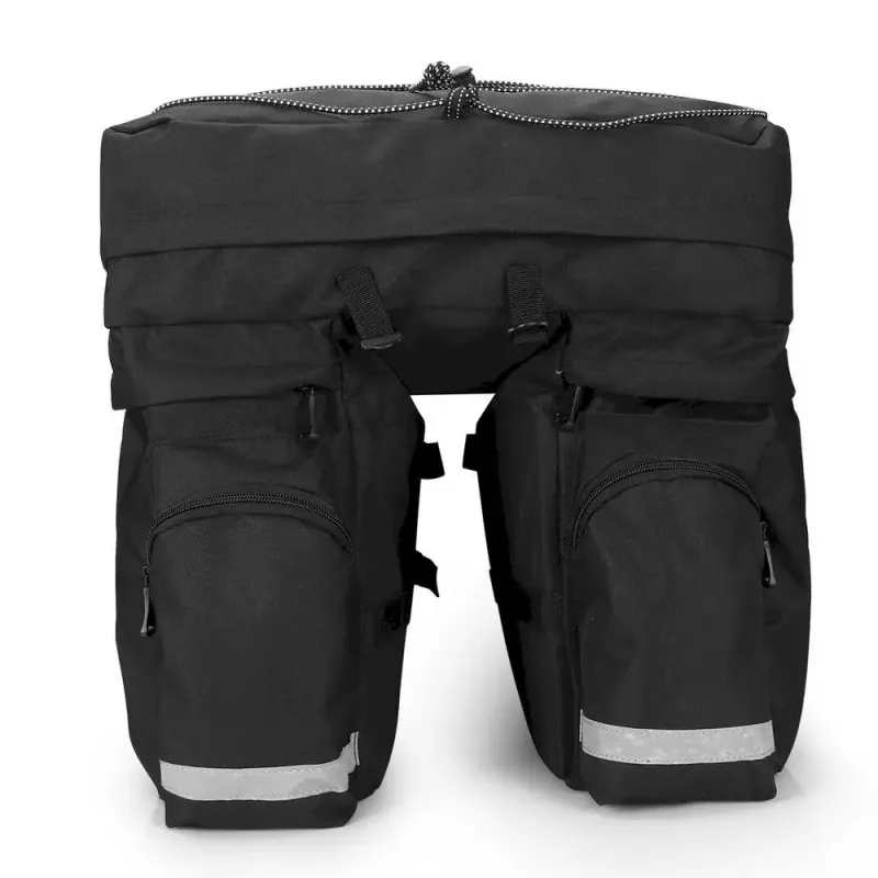 Torba rowerowa Wozinsky WBB13BK 60L czarna uniwersalna – torba na bagażnik/tylną półkę, pojemność 60 L