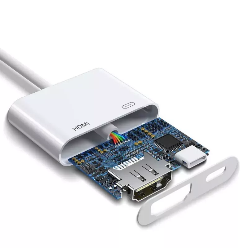 Adapter Lightning na HDMI Joyroom S-H141 — Lightning (Apple) na HDMI FullHD 1080p 60Hz, biały