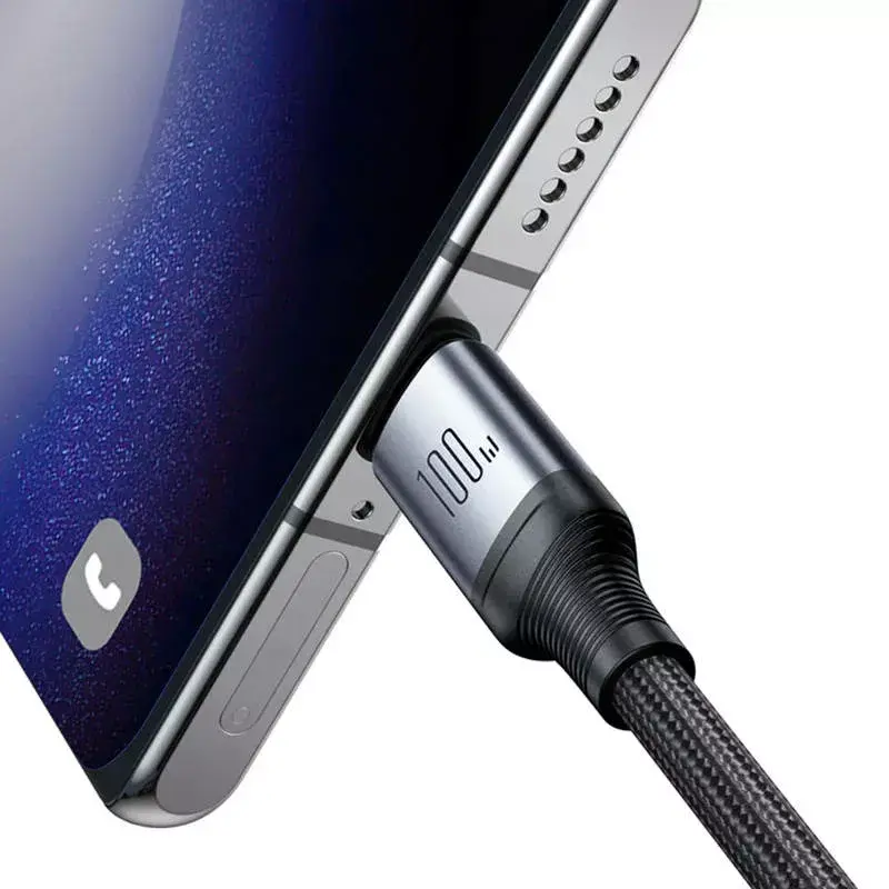 Kabel USB-C na 2× USB-C Joyroom SA21-1T2 100W 1,5m (czarny)