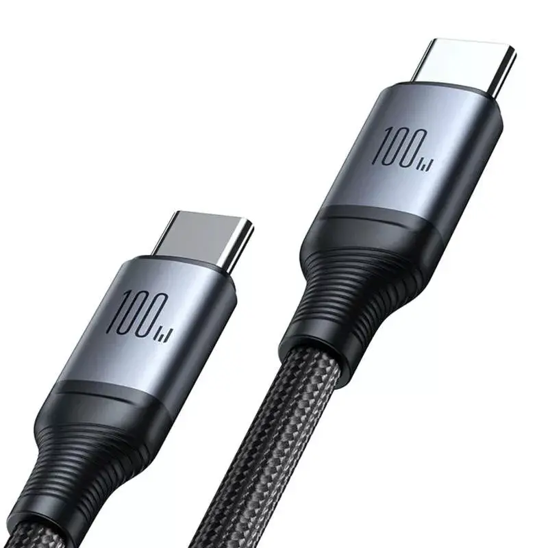 Kabel USB-C na 2× USB-C Joyroom SA21-1T2 100W 1,5m (czarny)