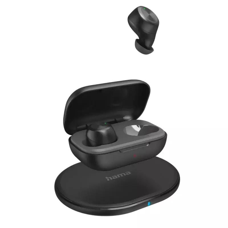 Hama Passion Chop Headset True Wireless Stereo (TWS) douszny Połączenia/Muzyka USB Type-C Bluetooth Czarny, Szary