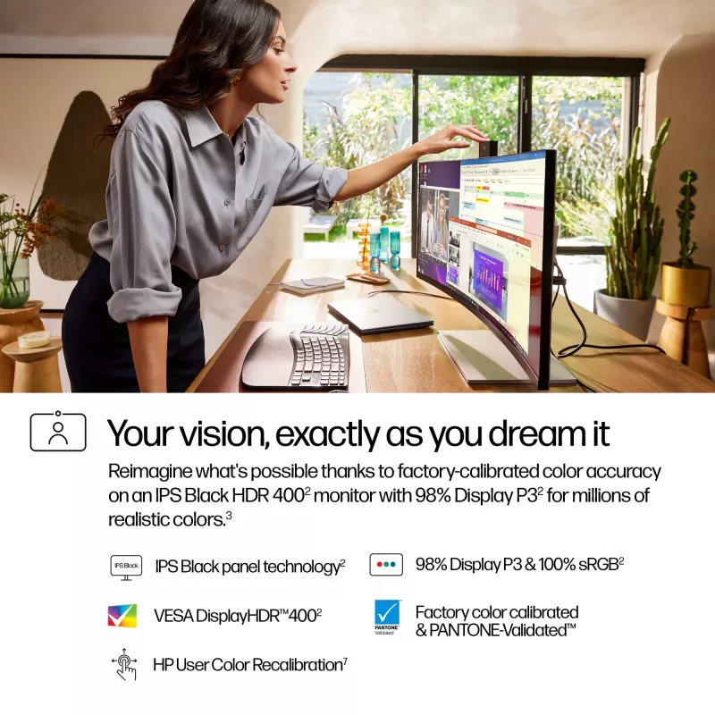 Monitor konferencyjny HP Series 7 Pro 34 cal WQHD - 734pm