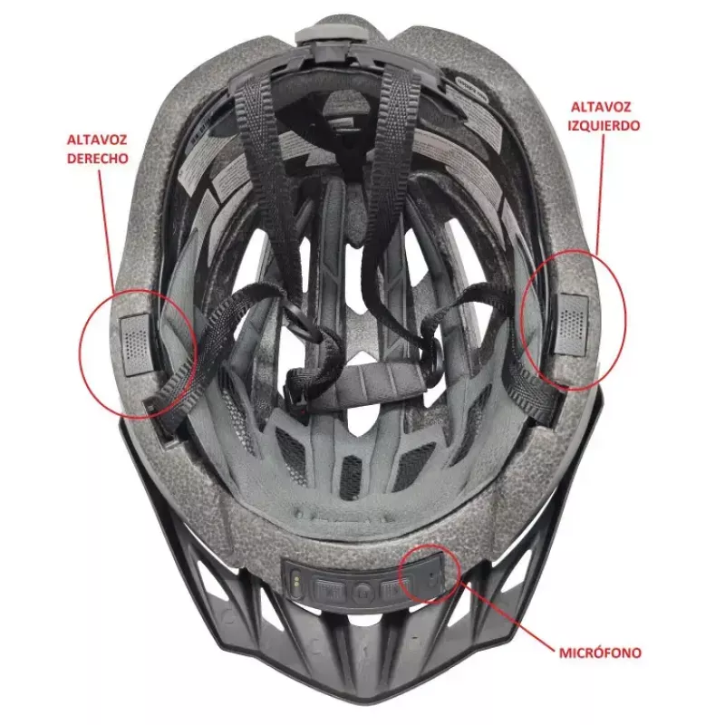 Kask ochronny połówkowy Livall MT1 Neo — twarda skorupa, błyszczące wykończenie