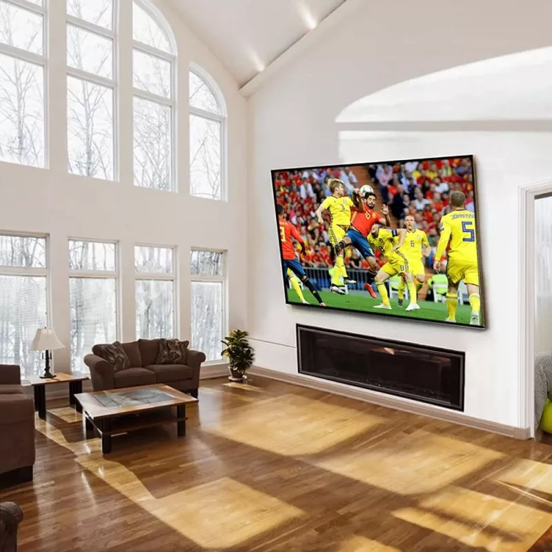 Techly Uchwyt ścienny uchylny do telewizora LED LCD 42-80 cali Czarny