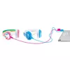 Headphones buddy phones Galaxy lilac — over-ear kids headphone, adjustable headband, volume-limited