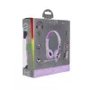 Headphones buddy phones Galaxy lilac — over-ear kids headphone, adjustable headband, volume-limited