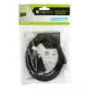 Kabel szeregowy Techly IDATA-USB2-SER-1 Czarny 1.5m USB Type-A DB-9