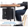 Techly ICA-CS 66 Uchwyt CPU pod biurko Czarny