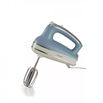Ariete 1548 Mixer Vintage, 450 W, 5 prędkości, funkcja Turbo, 2 trzepaczki, błękitny