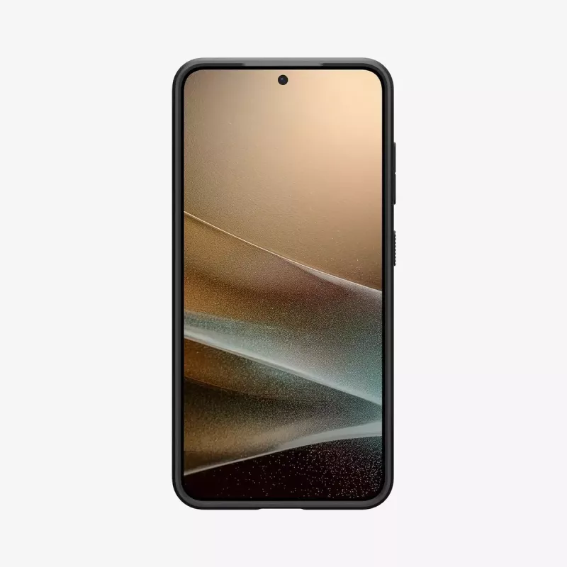 Cover Spigen Galaxy S25 Liquid Air Matte Czarny Monochromatic