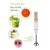 Blender ręczny Adler AD 4616 — ręczny blender zanurzeniowy, 500 W maks., 2 prędkości, ostrza ze stali nierdzewnej, biały