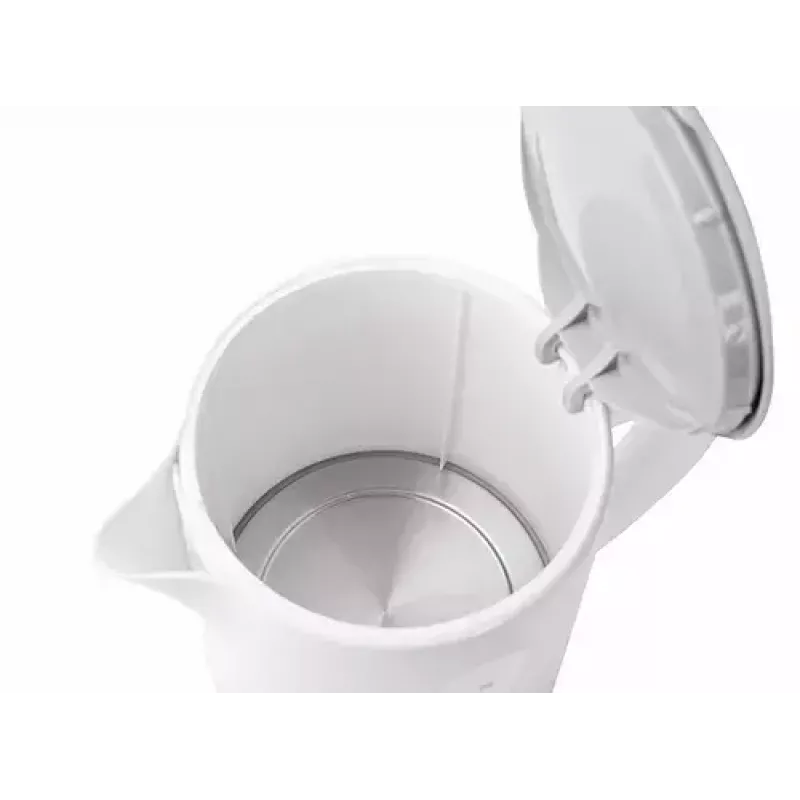 Czajnik elektryczny Adler AD 1244 — 2,5 L, 2200 W, biały, ukryty element grzewczy