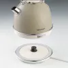 Czajnik Ariete 2877 Vintage, 1,7L, Bezprzewodowy, Beżowy, 1.7 L, 2000 W, Beżowy, Wskaźnik poziomu wody, Bezprzewodowy, Filtr