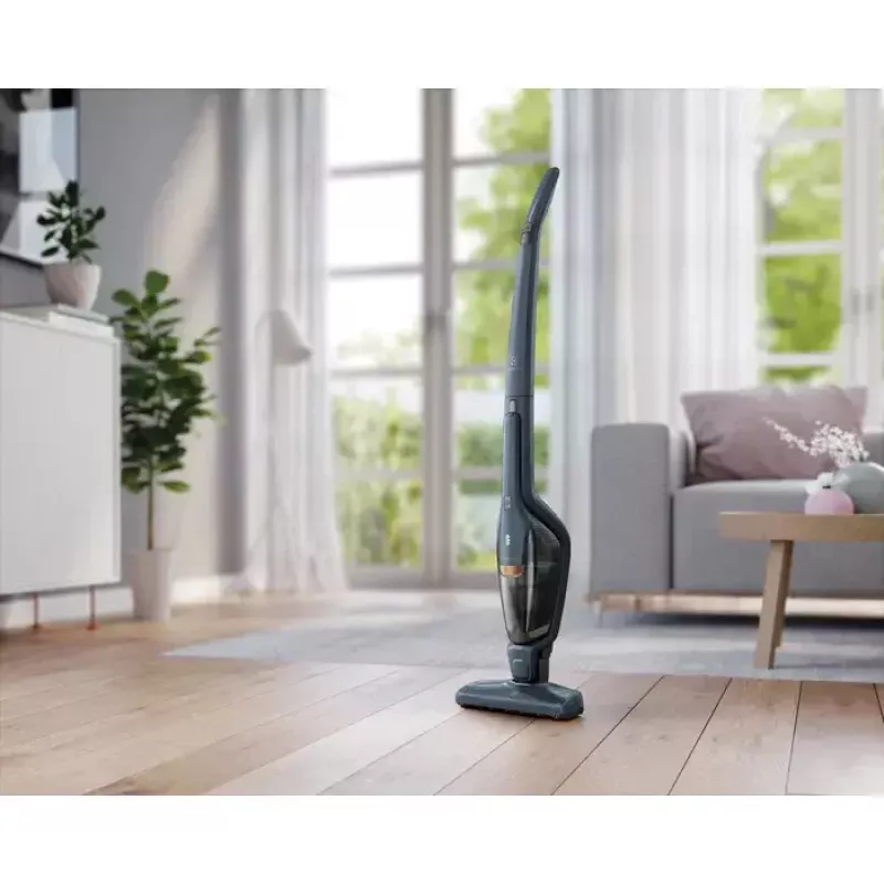 Electrolux EERC75DB odkurzacz pionowy 2-w-1 Zasilany baterią Cykloniczny Bezworkowy 0,5 l Niebieski 1,5 Ah