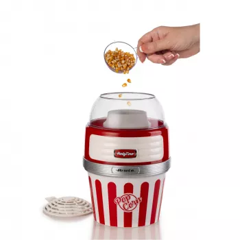 Maszyna do popcornu Ariete 2957/00 Czerwony Przezroczysty Biały