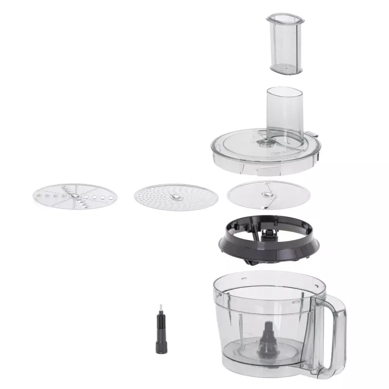 Adler AD 4224 robot kuchenny, 1000 W, miska 2 l, 7 prędkości, biały