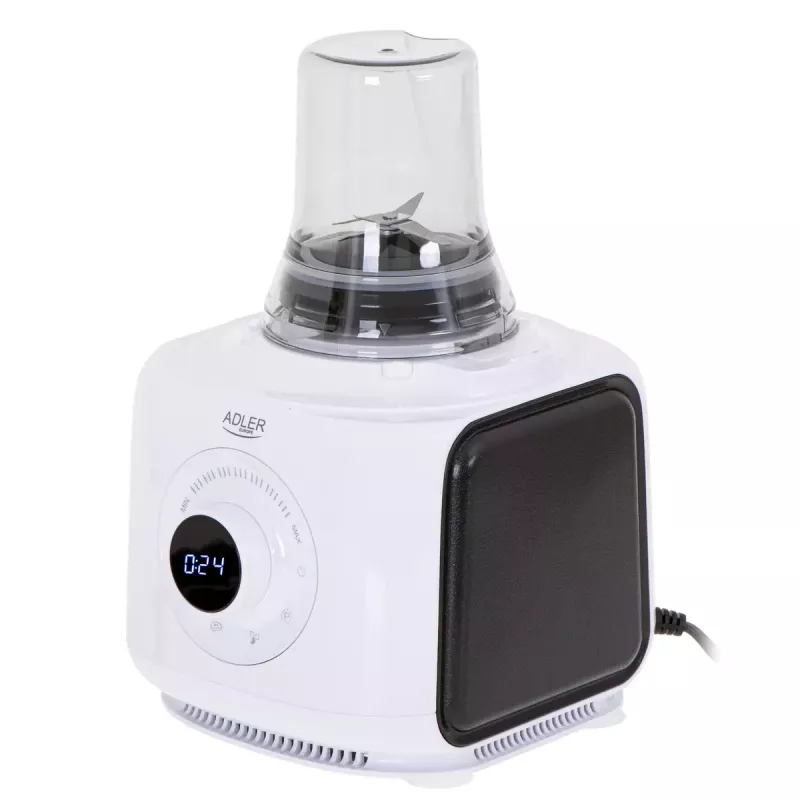Adler AD 4224 robot kuchenny, 1000 W, miska 2 l, 7 prędkości, biały