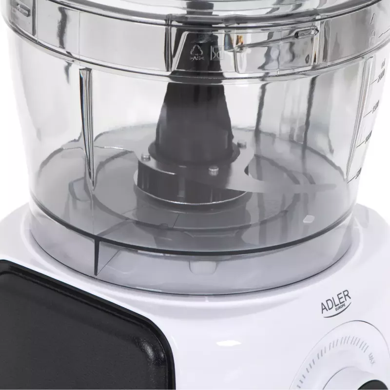 Adler AD 4224 robot kuchenny, 1000 W, miska 2 l, 7 prędkości, biały