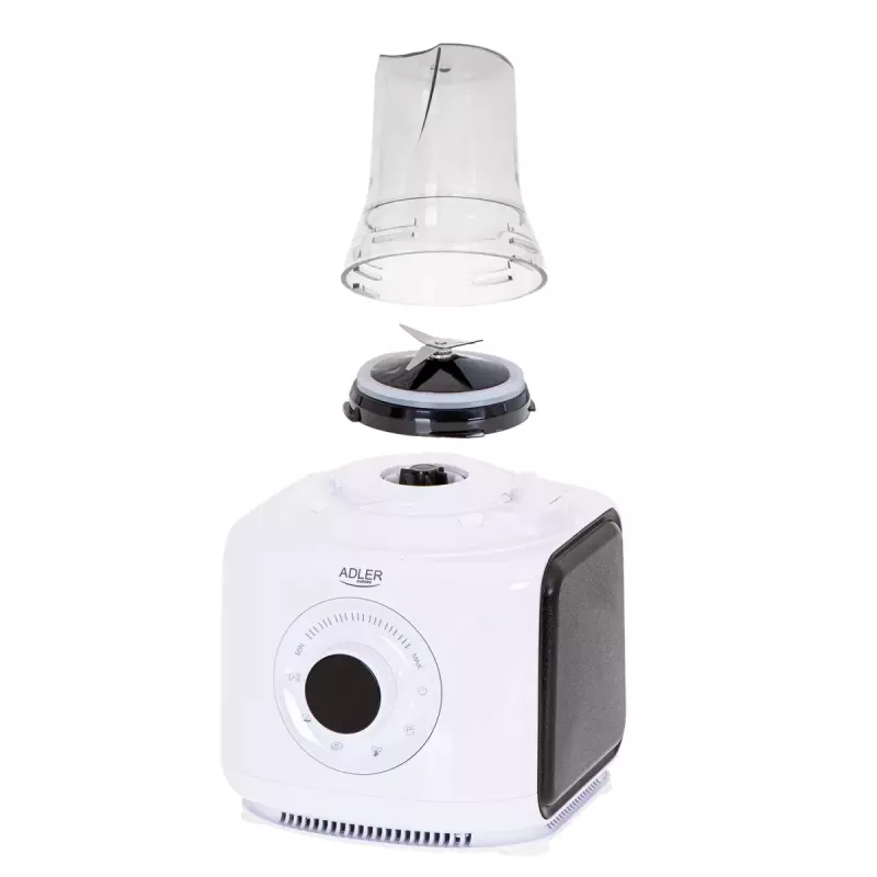 Adler AD 4224 robot kuchenny, 1000 W, miska 2 l, 7 prędkości, biały