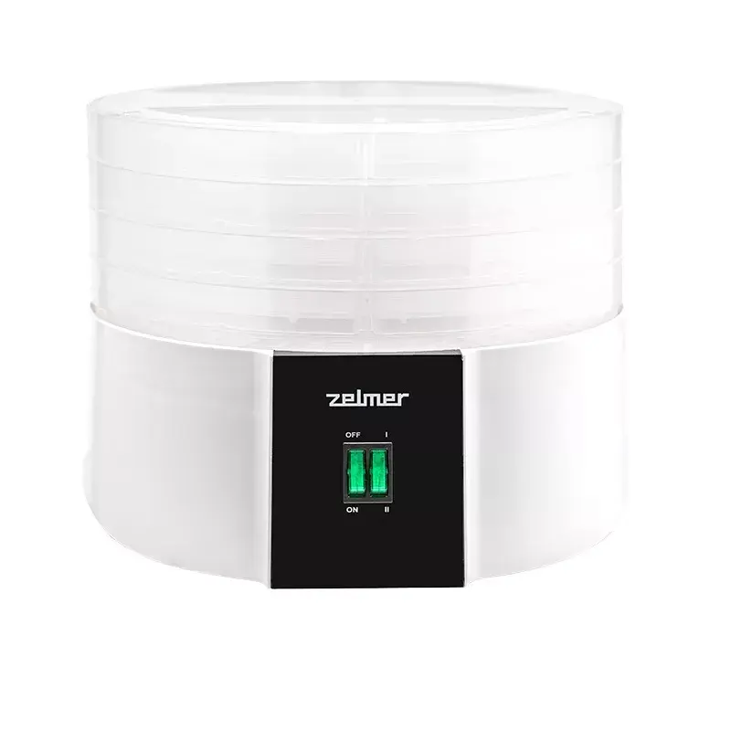 Suszarka do żywności Zelmer ZFD1010 520 W Czarno-Biały Plastik 30 cm